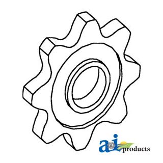 71126055 - Sprocket, Cage Sweep Drive