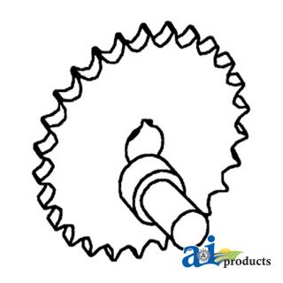 71130746 - Sprocket Crank Assy., Shoe Drive (RH)