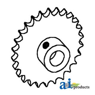 71137714 - Sprocket Assy., Walker Crank (LH Side)
