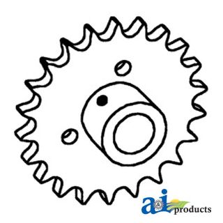 71166372 - Sprocket, Thresher Raddle Drive