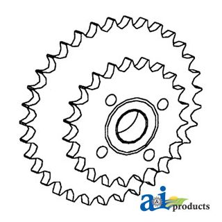 71195201 - Sprocket, Separator Raddle