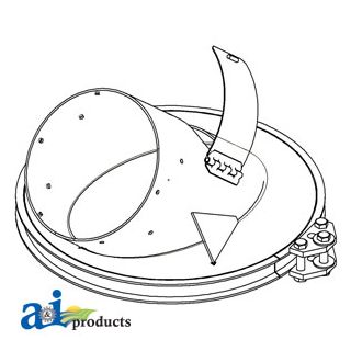 71339770 - Auger, Unloading, Collar Assembly
