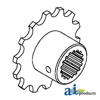 71354897 - Coupler Sprocket, Drive
