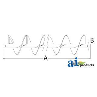 71363379 - Auger; Grain Bin Conveyor, Swivel