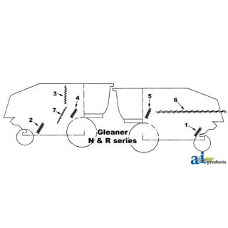 71365776 - Auger, Front Cylinder Distribution