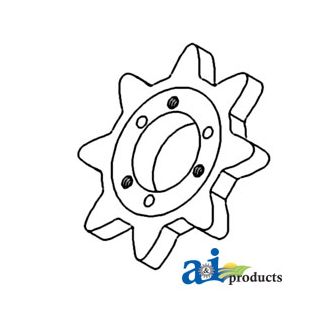 71373688 - clean/ Return Grain Elevator Sprocket