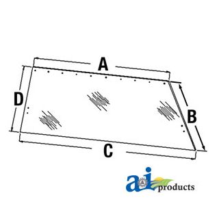 71502807 - Glass, Rear