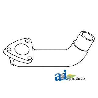 72091261 - Elbow, Exhaust