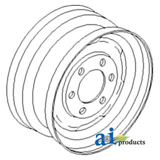 72093247 - Rim, Front Wheel