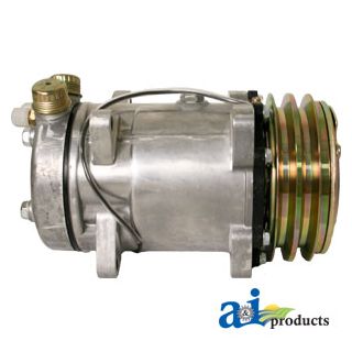 72162168 - Compressor, New, Sanden w/ Clutch (9114)