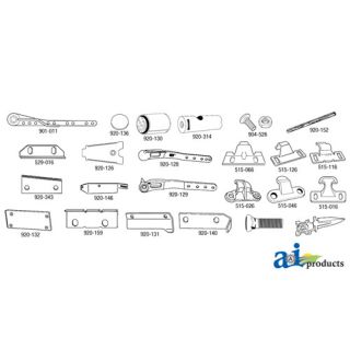 725-001 - Knifehead Pin Kit
