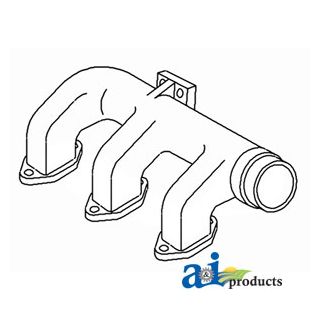 72511206 - Manifold, Exhaust (Rear)