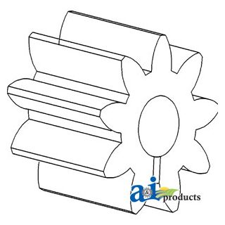 734850M1 - Gear, Balancer (Not Splined)