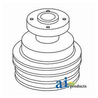 738830M1 - Pulley, Water Pump