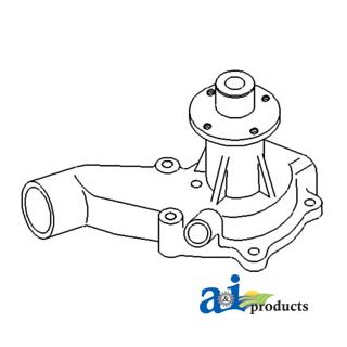 74007551 - Pump, Water w/o Pulley