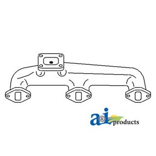 74007652 - Manifold, Exhaust