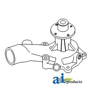 74007666 - Pump, Water w/o Pulley