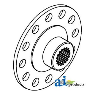 740635M1 - PTO Drive Hub, Flywheel Mounted