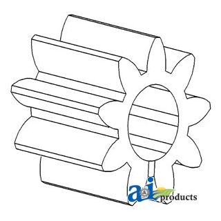 743020M1 - Gear, Balancer (Splined)