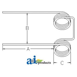 76126 - Spring Harrow Tooth