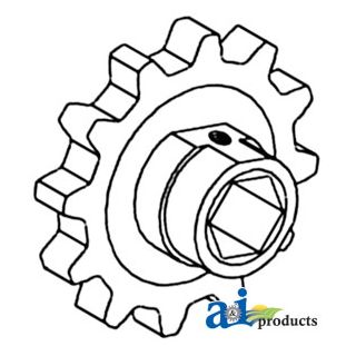 766379 - Sprocket, Feeder Chain (RH/LH)