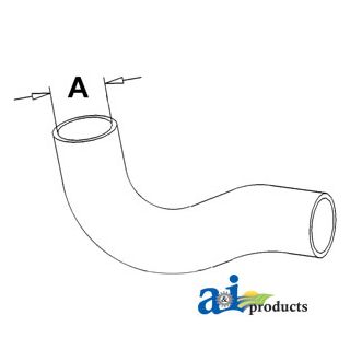 772165M3 - Radiator Hose, Top