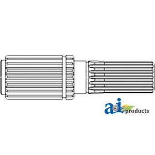 81435C1 - Shaft, Sun Gear (ZF-4WD)
