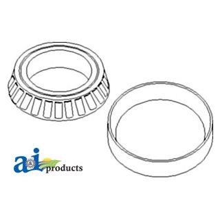 81803413 - Bearing, Cone; MFWD Wheel Hub Inner