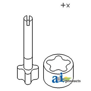 827501M91 - Rotor Assembly, Oil Pump