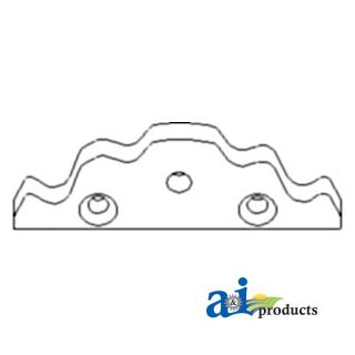 830443 - Plate, Shift Detent - Rivets (Transmission Speed Cover)