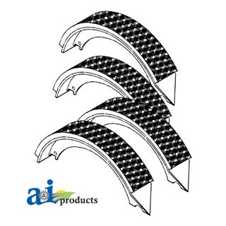 830537M92 - Shoes, Brake (4)