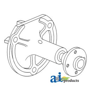 830862M91 - Water Pump w/o Pulley