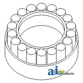 83934020 - Bearing, Differential Pinion