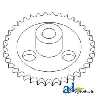84069777 - Sprocket, Unloading Drive