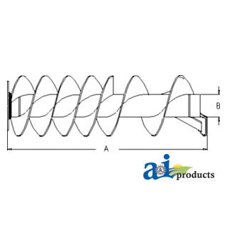 84447940 - Auger, Vertical Unloading