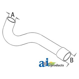 84497C2 - Radiator Hose, Lower