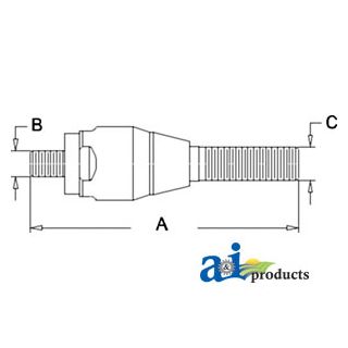 85805975 - Ball Joint, Steering Cylinder