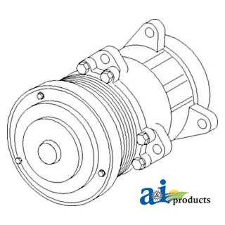 86002087 - Clutch, 8 Groove