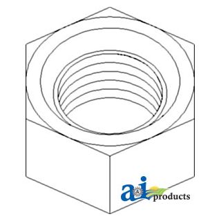 86507392 - Nut, Tie Rod Jam; RH Thread