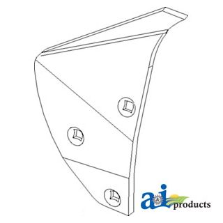 86584739 - Wear Plate, Hardened Lh Set Of 2