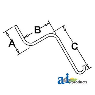 86729947 - Rake Tooth (7mm /.276" Wire)