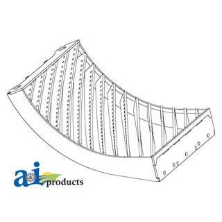 86976418HB - Concaves, RH; Small Grain, Helical Bar
