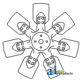 87010708 - Fan, 7 Blade