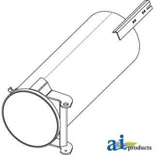 87011622 - Tube; Bubble Up Auger, 34.016", Extended Wear