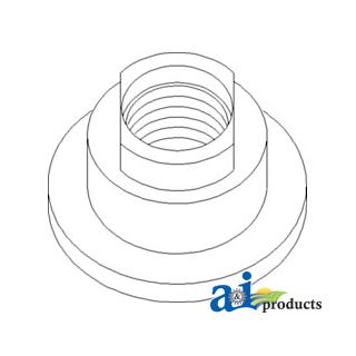 87053834 - Nut, Disc Mower Blade
