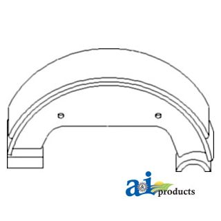 87344270 - Brake Shoe; Set of 2