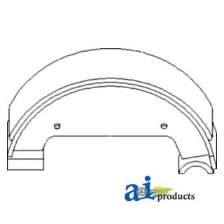 87344272 - Brake Shoe; Set of 2