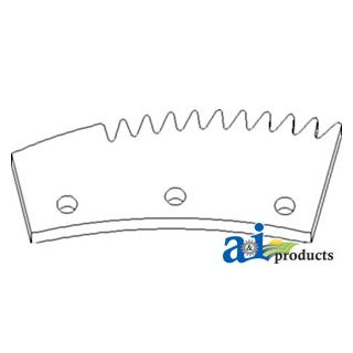 87496791 - Lug; Rotor; Rh, Serrated