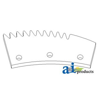 87496792 - Lug; Rotor, Lh, Serrated
