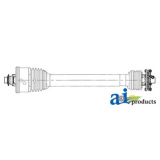 87643128 - Round Baler Driveline; 540 RPM, BP Size 4, SFT CV W/ S